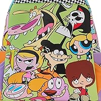 Vista 6 de Loungefly Mini mochila de collage retro de Cartoon Network, Multi, Mochila