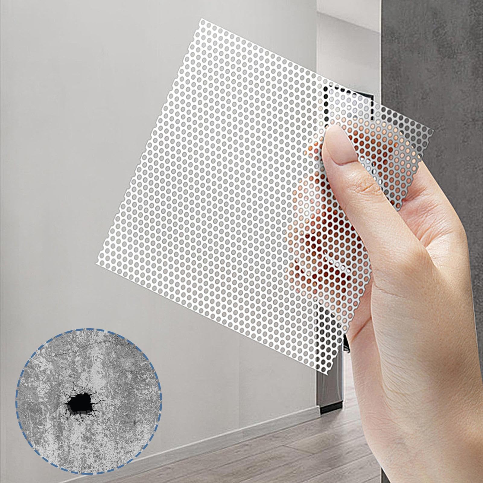 Reparatur-Set für Wand – -Patch, vielseitiges Wandrestaurierungs-Set | Verstopfung von Rissen Löchern, Gips, Ziegel, Beton, praktisches Zubehör, Heimwerken, Haus, Werkstatt, Rap-Lösung