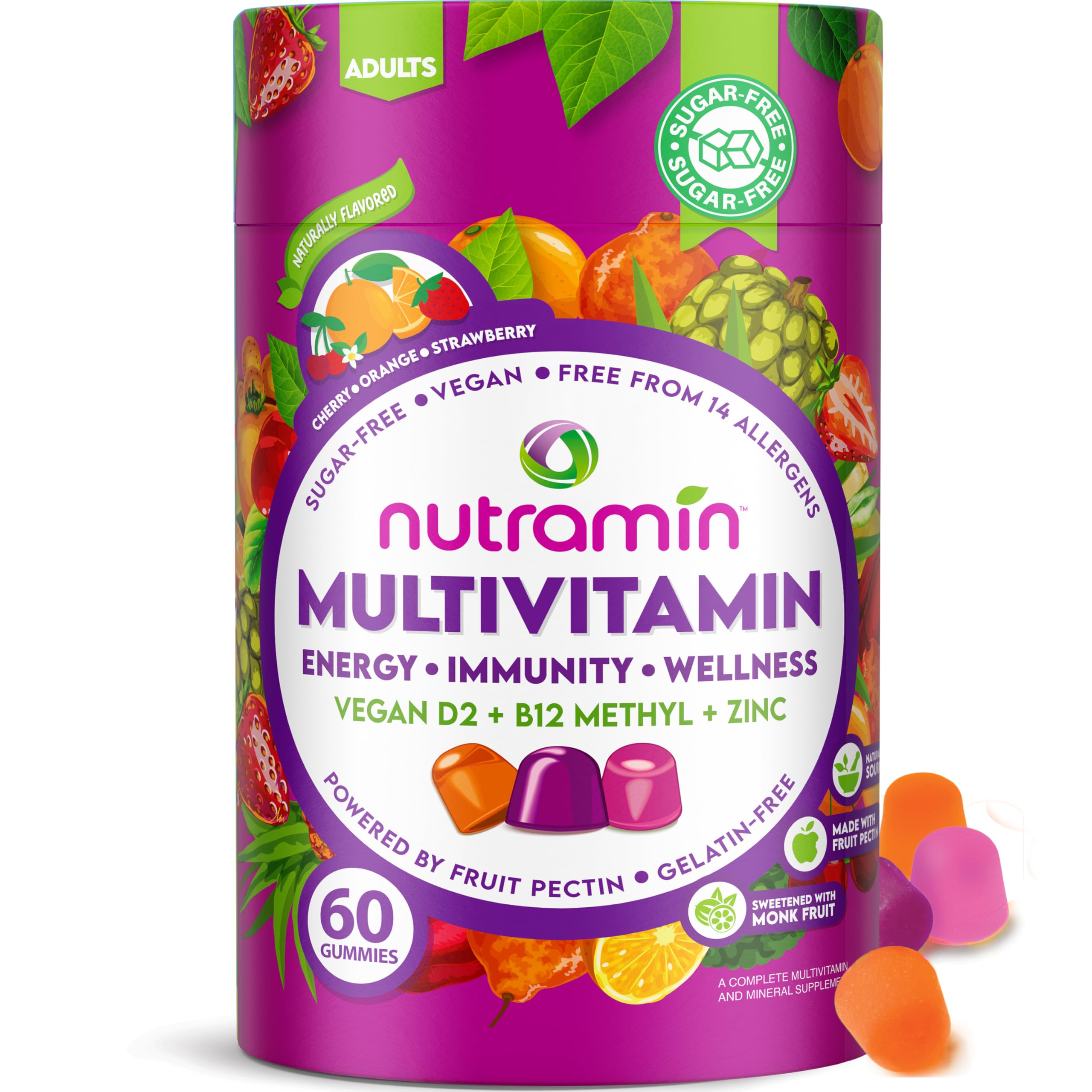 Nutramin Daily Vegan Keto Multivitamin Gummies