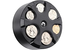 Large Capacity Car Coin Organizer and Coin Holder for Quick and Easy Access