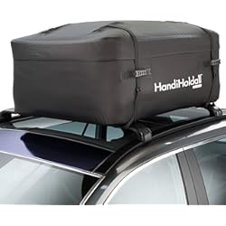 Baca Maletero Techo HandiWorld HandiHoldall Caja de Techo Blando Impermeable Extra Grande de 400 litros - Bolsa de Techo Plegable con Base sólida - Negro