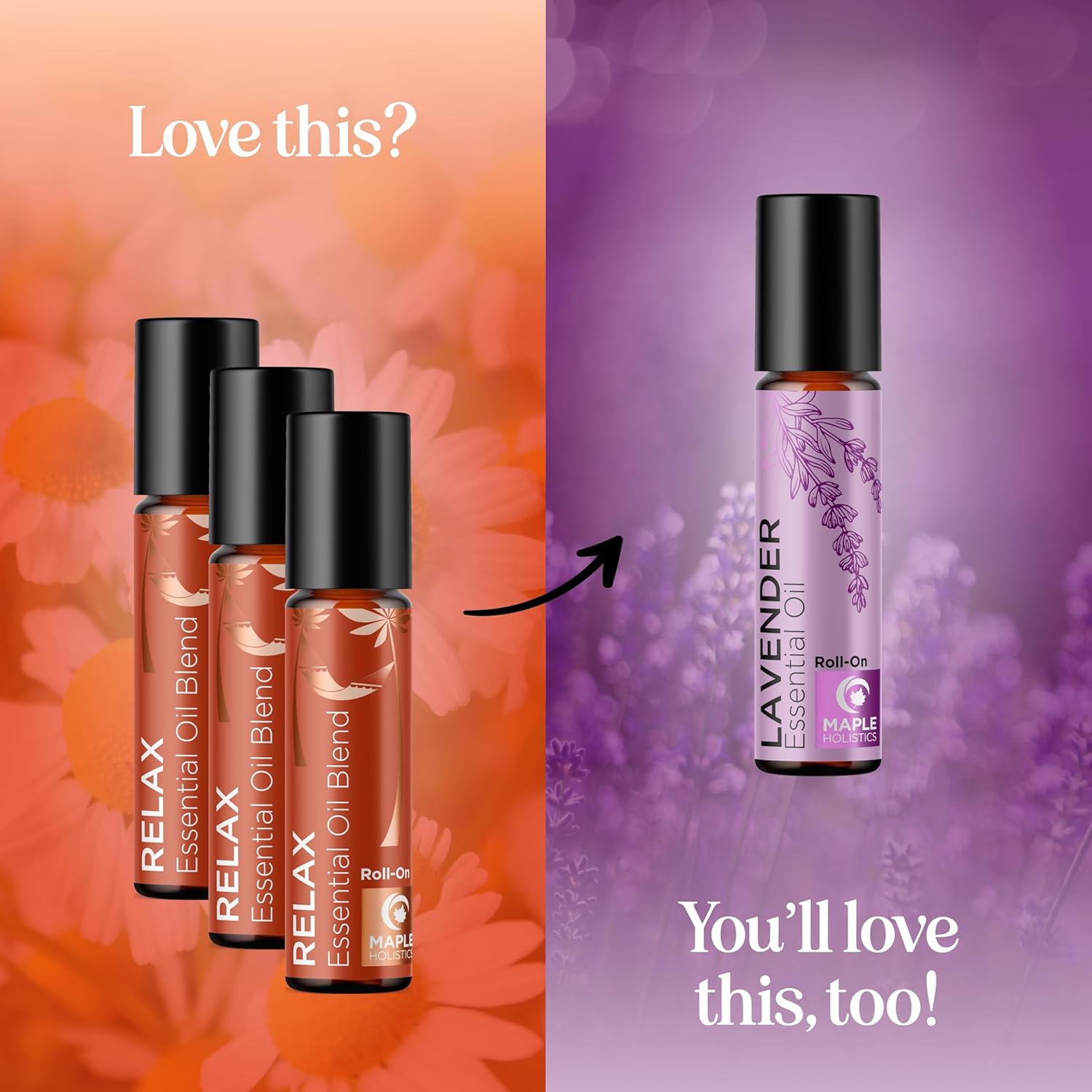 Relaxing Essential Oil Roll On - Aromatherapy Essential Oil Roller with Calming Essential Oils - Relaxing Essential Oil Blend with Lavender Ylang Ylang Chamomile & Geranium for Stress Support (3 Pack) - Image 7