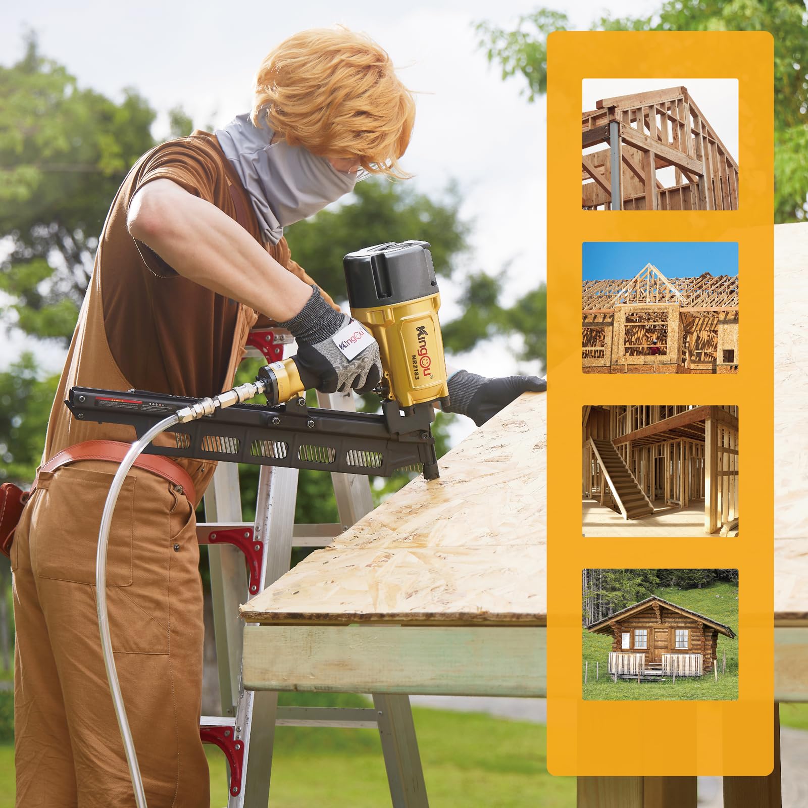 Goodnailer NR2183 NR2190 Aluminum Magazine For Framing Nailer - View #12