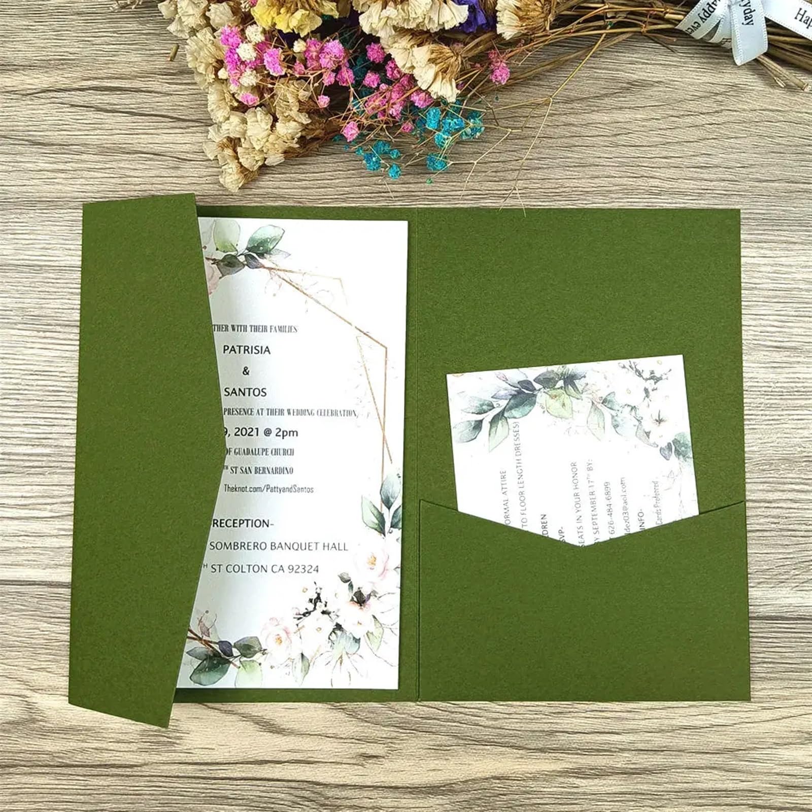 10 Biglietti Invito Matrimonio Con Taglio Laser E Buste - Design Glitterato Argento - Foto 7