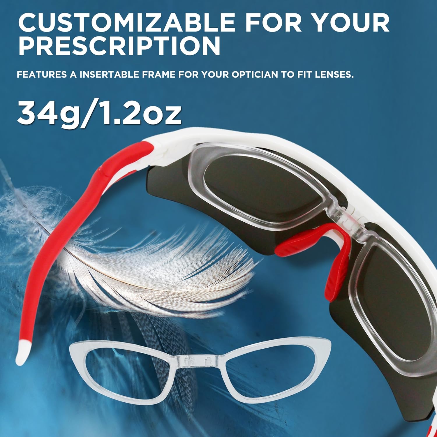 Cycling Sunglasses for Men Women Youth, Wrap Around Sports Sunglasses for Running Climbing Bike Baseball Softball Golf - Image 6