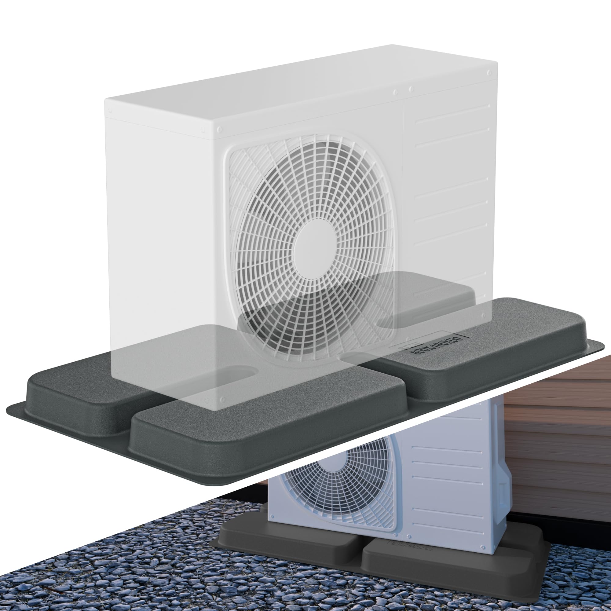 Plusluck Mini Split Ductless Air Conditioning Pad
