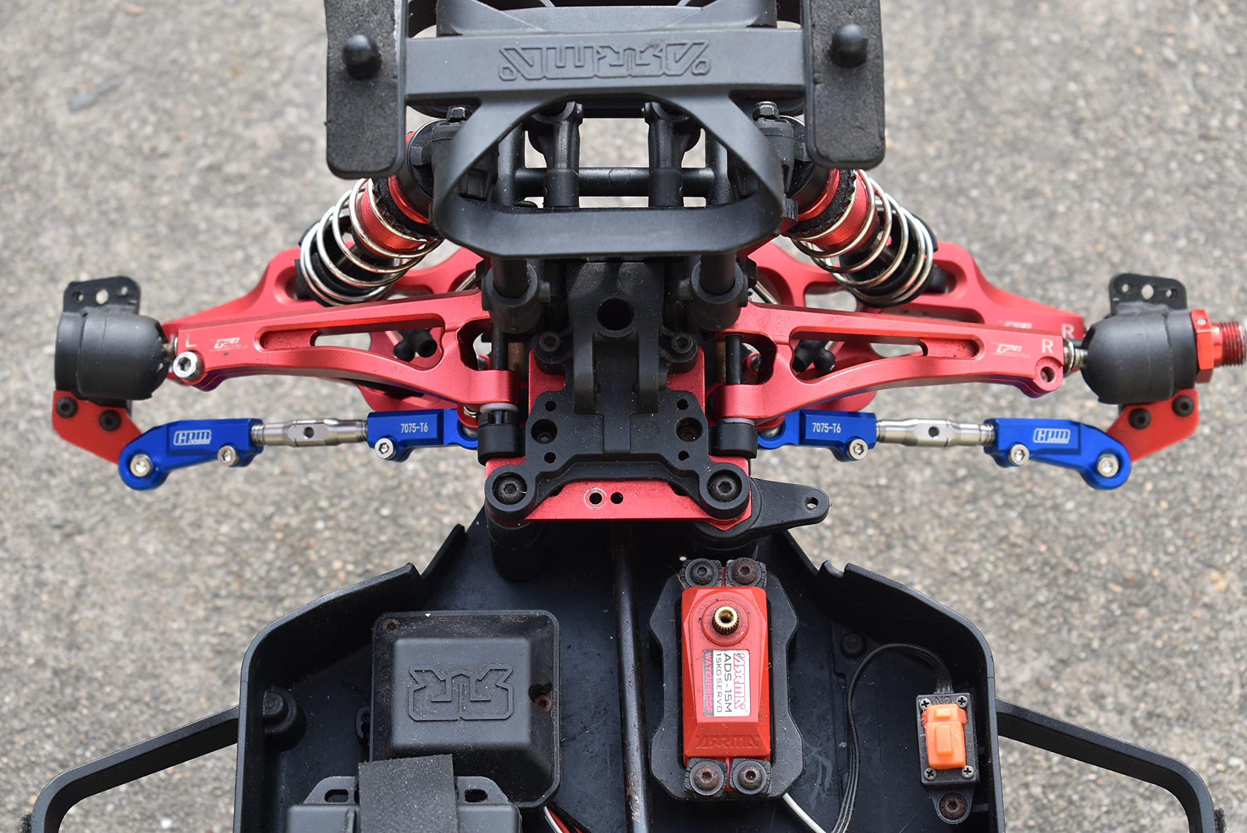 RIAARIO XTS-006 Front Steering CVD for 1:10 Rally Car