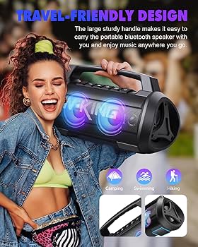 Amazon.co.jp: 70W（120Wピーク）スピーカー bluetooth、IPX6防水 防塵