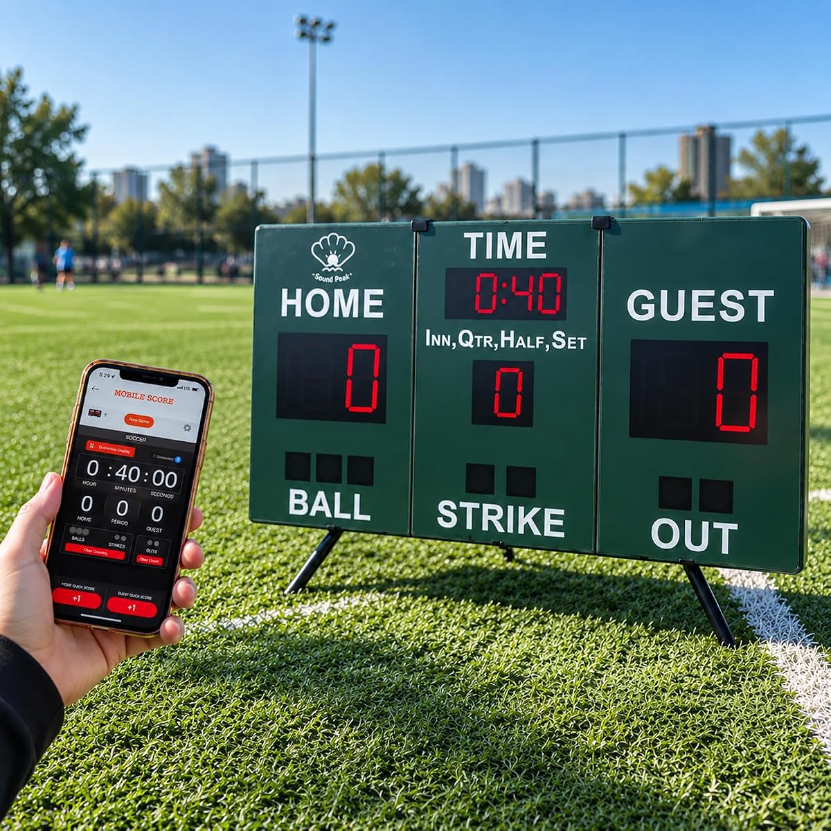 Mobile Score Portable Scoreboard Kit