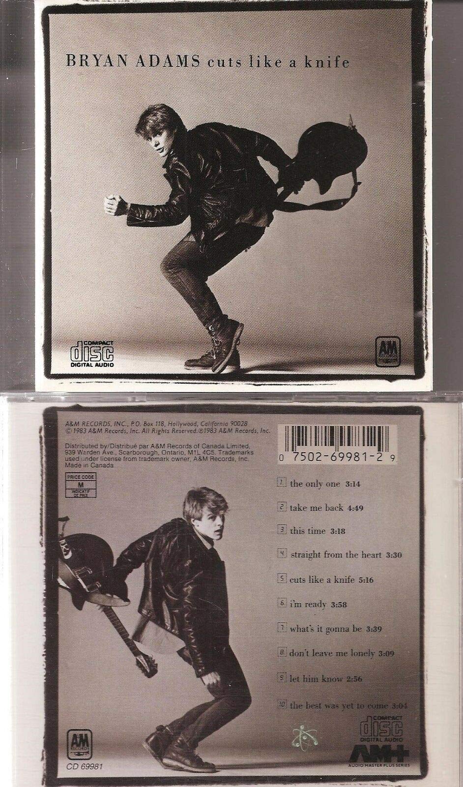 ADAMS;BRYAN - CUTS LIKE A KNIFE [Audio CD] ADAMS;BRYAN