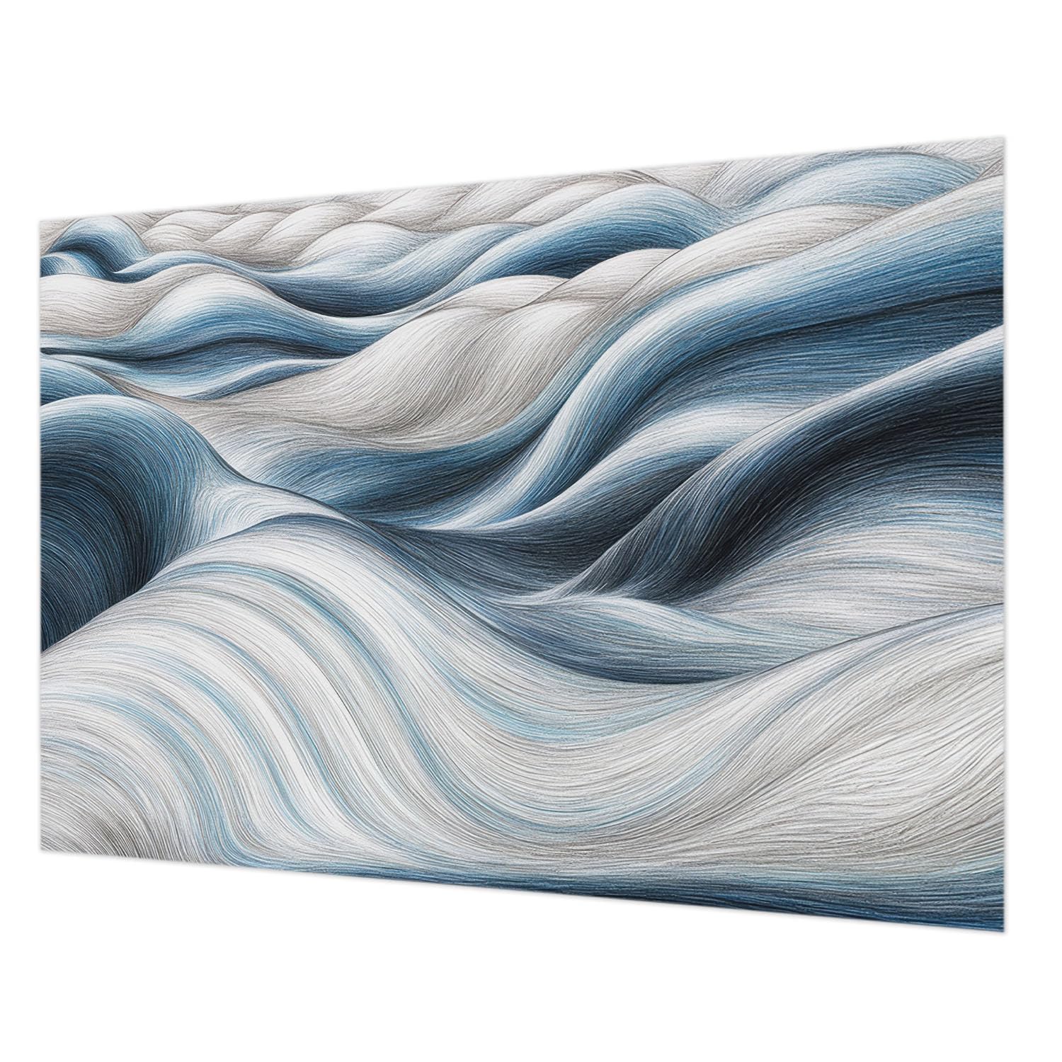 Revêtement mural intissé haute qualité style ondes fluides 312x219 cm
