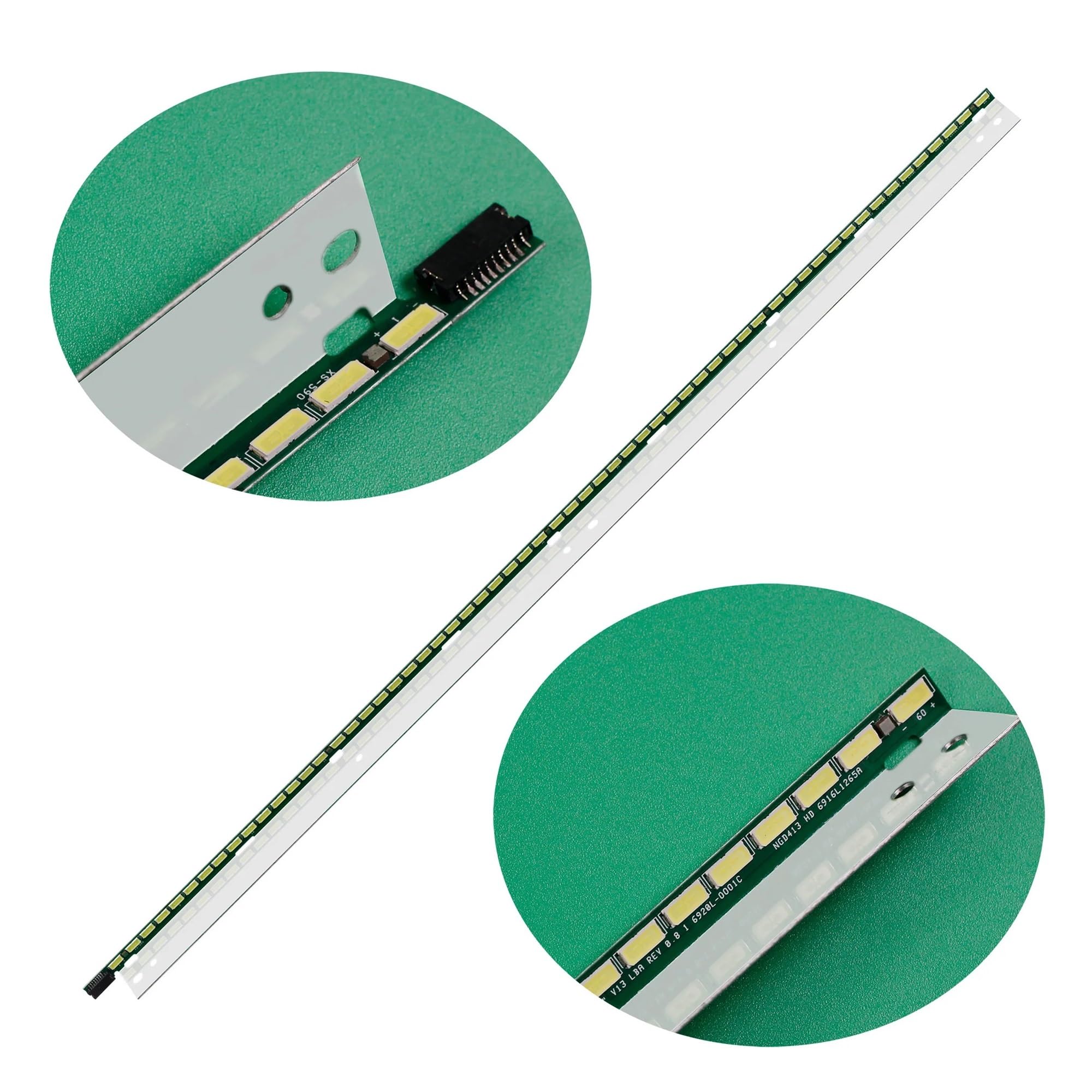 eufeifeiegds LED-Hintergrundbeleuchtungsstreifen 60 Lampen 6916L-1265A 42" V13 LBA REV 0.8 for 6922L-0077 LC420EUD(FF)(F2) TX-LR42DT60 6916L1265A 69176l-0140a