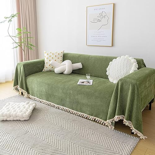 VClife Funda antideslizante para sofá de felpilla apta para mascotas, funda para sofá de 2 plazas, transpirable, resistente al desgaste, protector