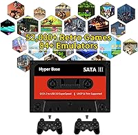 Vista 1 de 2TB External Hard Drive with 52247 Retro Games, Retro Game Console with Batocera 35 Game System, Plug and Play 84 Emulator Console Compatible with