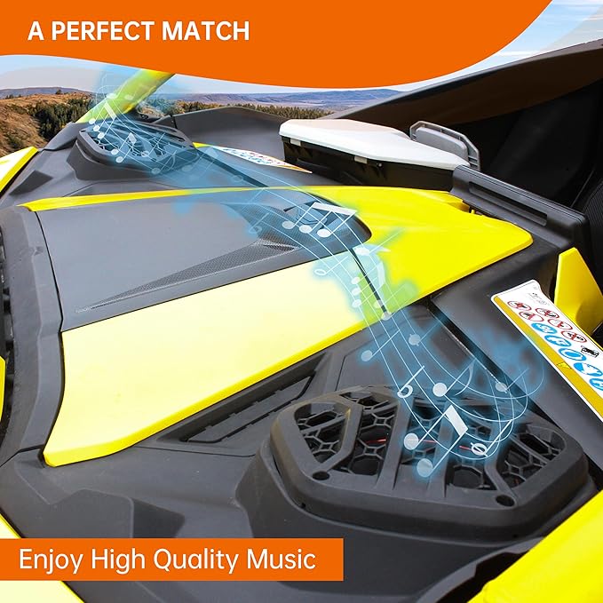 Pods Paneles para Parlantes del Tablero Compatibles con Can-Am Maverick R 2024+ miniatura 6