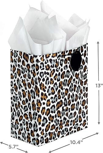 Miniatura 9 de Hallmark Surtido de bolsas de regalo iridiscentes grandes de 13 pulgadas (3 bolsas gradiente de arco iris - azulverde, oroplata, moradorojo) para