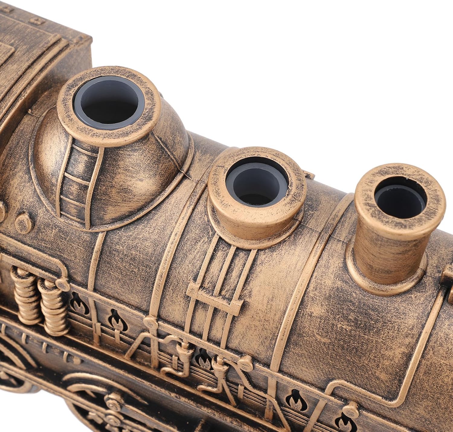 Train Shape Humidifier, Dual Mist Outlets 300ml Capacity Cool Mist Diffuser with 2/8 Hours Timer, for Bedroom Office Desktop