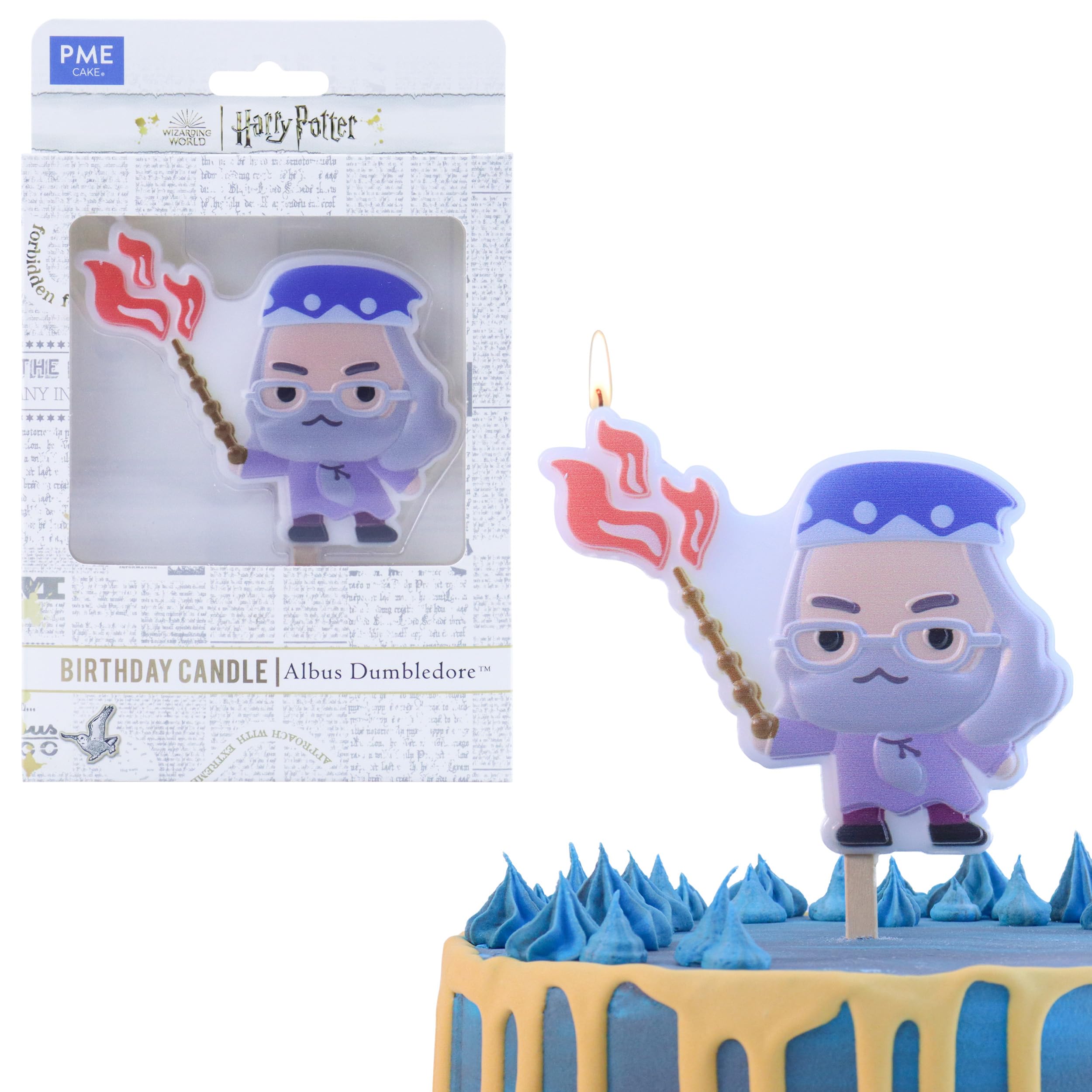 PME Harry Potter Character Birthday Candle, Albus Dumbledore