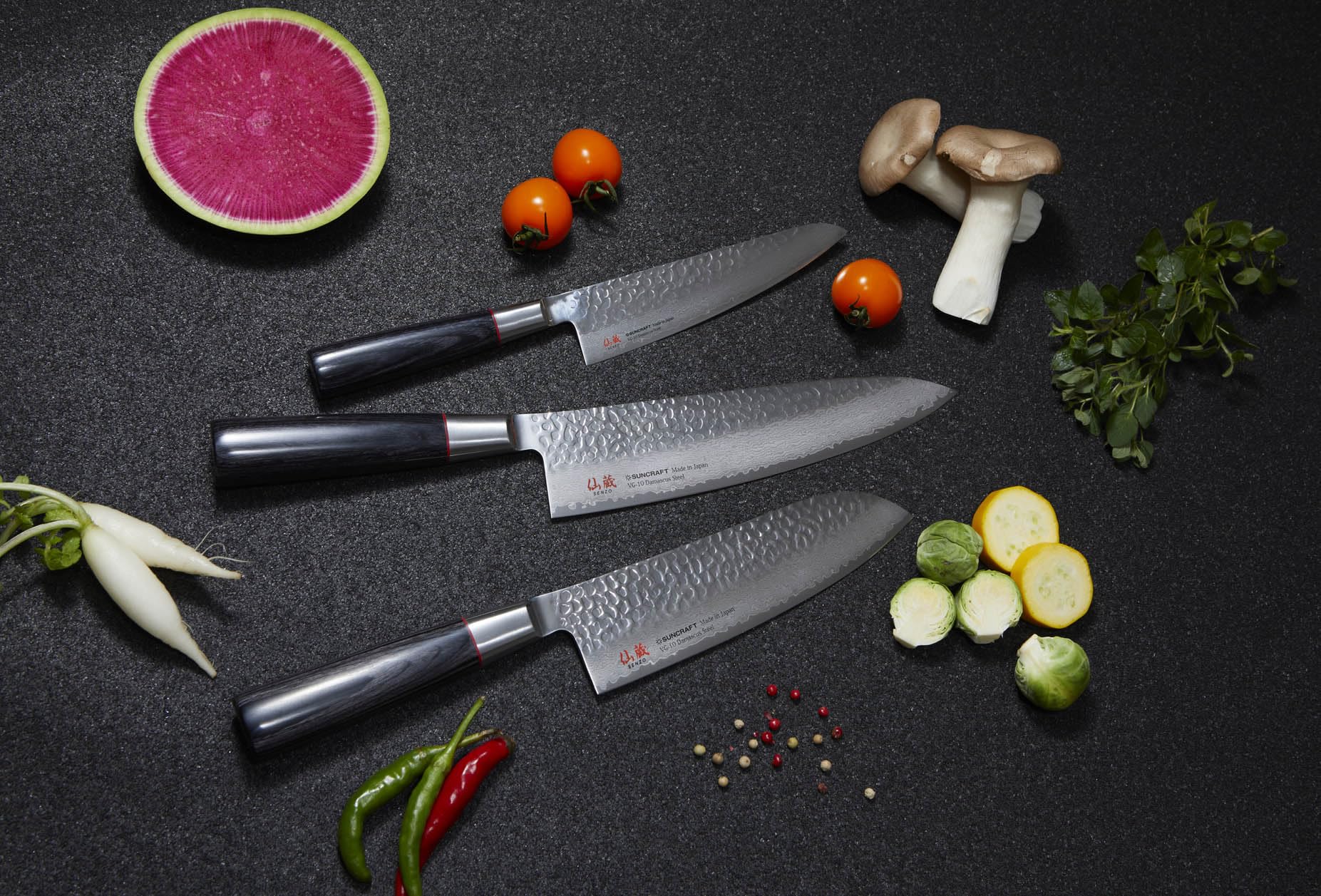 Senzo 10ES20238ES10 Cuchillos universales, Stainless Steel
