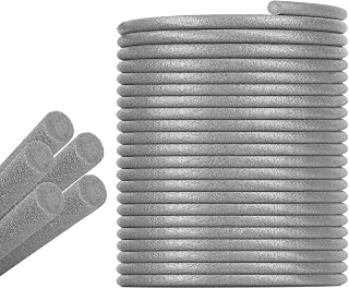 59FT Length Backer Rod Foam Caulk Saver for Concrete Filling, Joints and Gaps, 1/4 in Diameter x 59FT Length (Dark Grey)