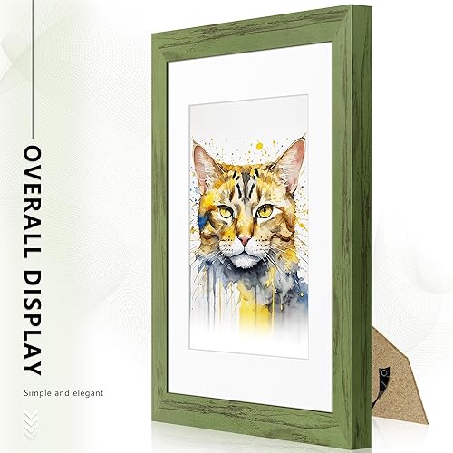 Miniatura 119 de Picrit - Juego de 12 portarretratos de 5 x 7 pulgadas para colgar en la pared o exhibir sobre una mesa, para fotos de 4 x 6 con paspartú o 5 x 7