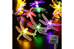 Dragonfly Solar String Lights: Illuminate Your Outdoor Oasis