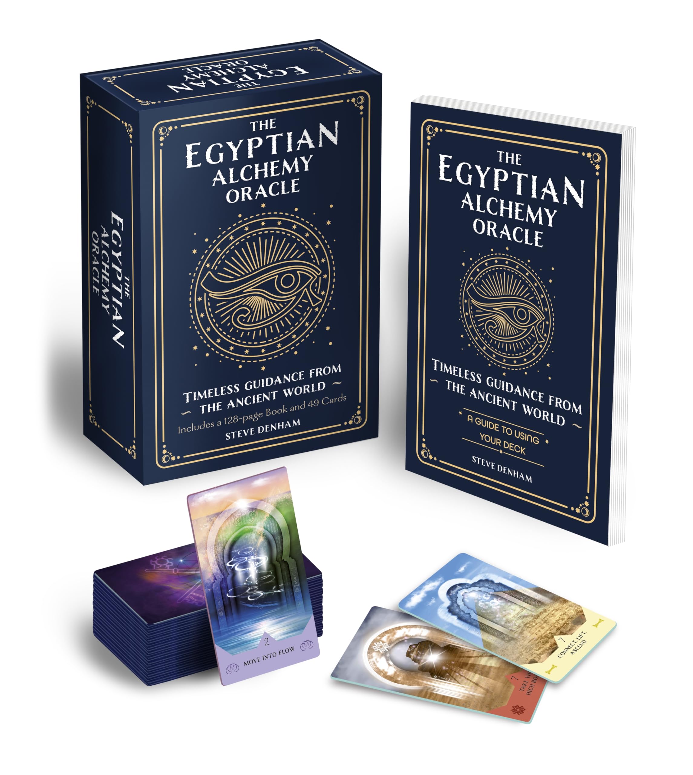 The Egyptian Alchemy Oracle Book & Card Deck: Timeless Guidance from the Ancient World (Arcturus Oracle Kits)