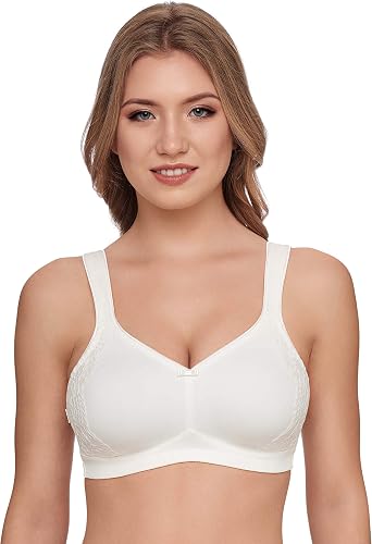 Susa - Soutien-Gorge - Minimiseur - pour Femmes - Ecru - 90E