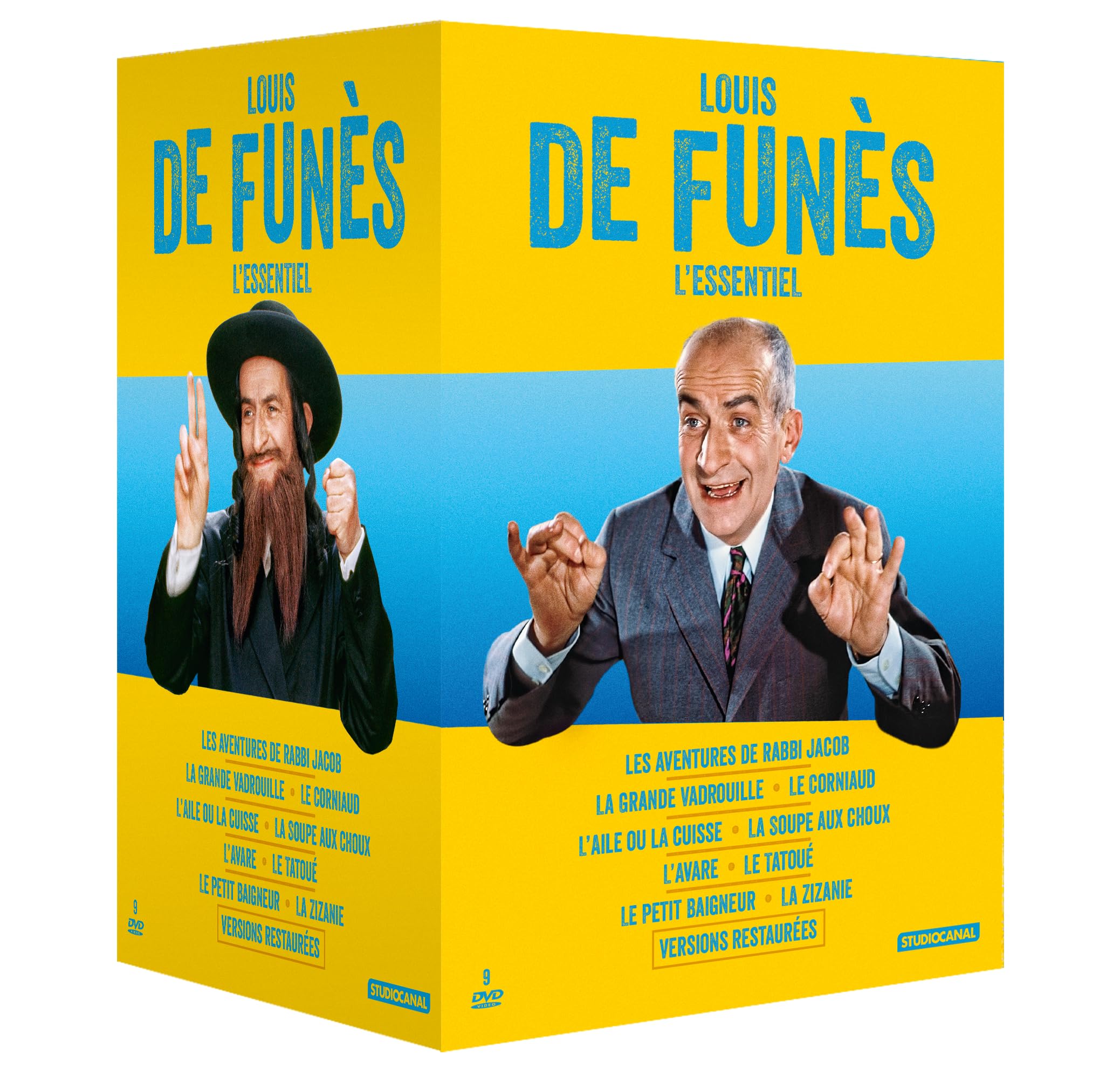 COFFRET 2023 : LOUIS DE FUNES L'ESSENTIEL - DVD: Amazon.fr