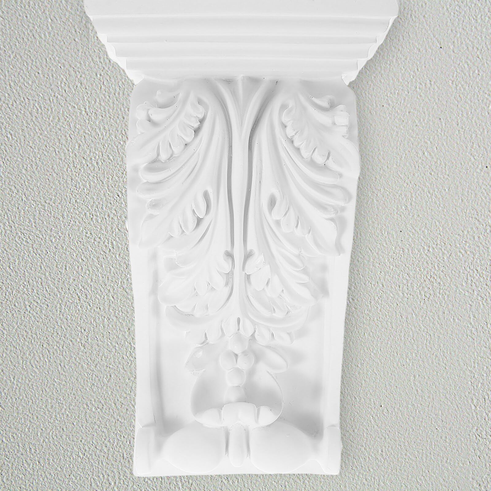 UKCOCO Decorative Corbel Bracket, European Vintage Style Carved PU Polyurethane Onlay Applique - Image 2