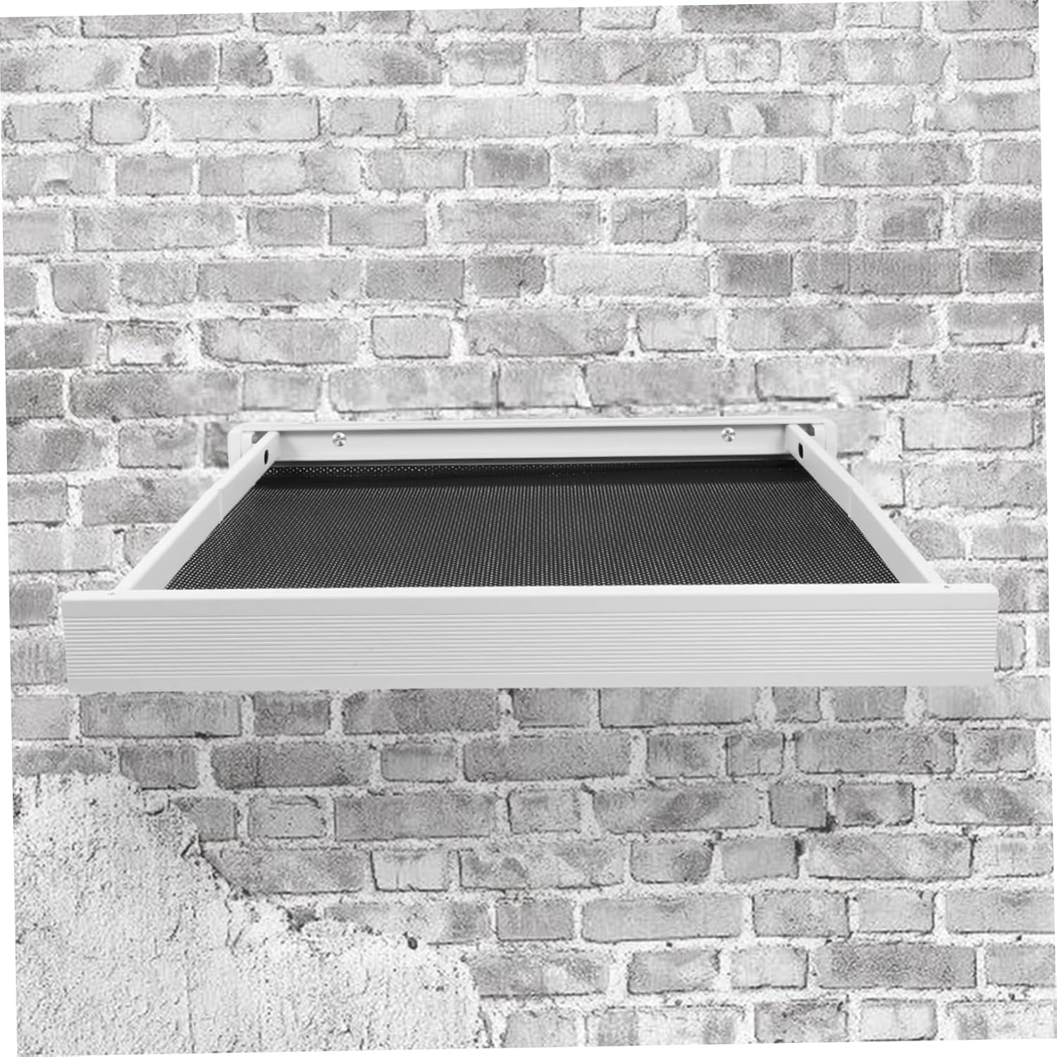 Mobestech Foldable Indoor Wall Mount Clothes Rack Collapsible Drying Rack for Shoes Socks Underwear Retractable for Laundry