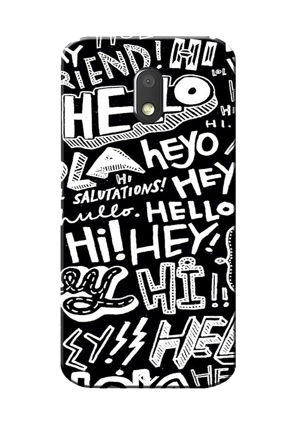 Cowerism World Designer Printed Back Cover for Motorola Moto E3 power