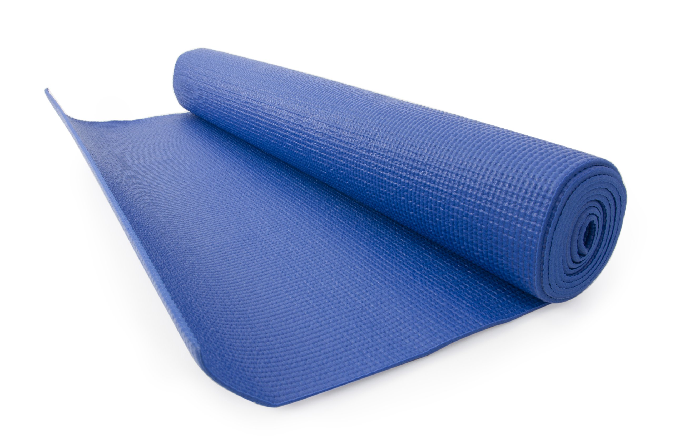 FA Sports Unisex's YogiPlus Yoga Mat, Blue, 173 x 61 x 0,8 cm