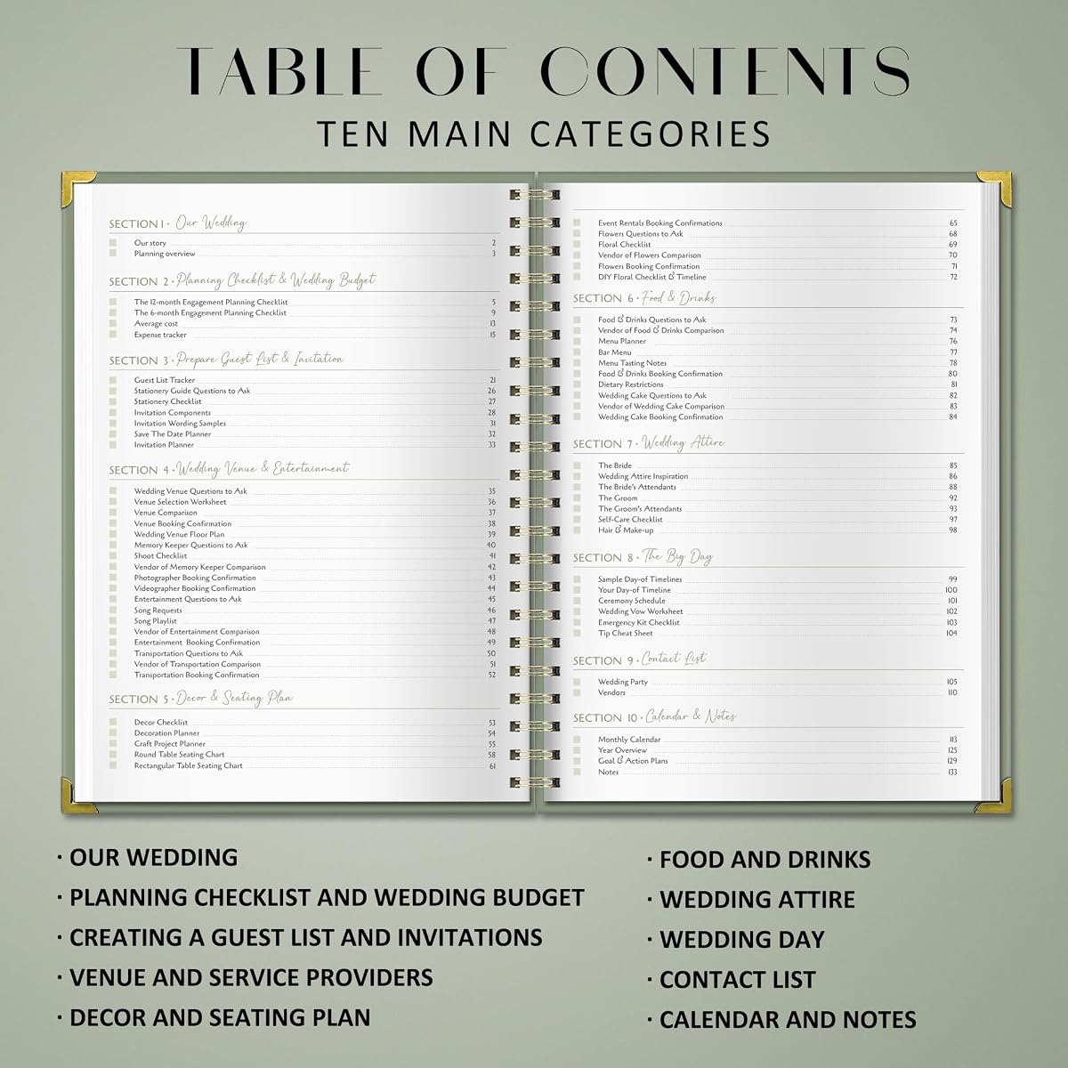 The Ultimate Wedding Planner Activity & Scrapbook Bundle view 2