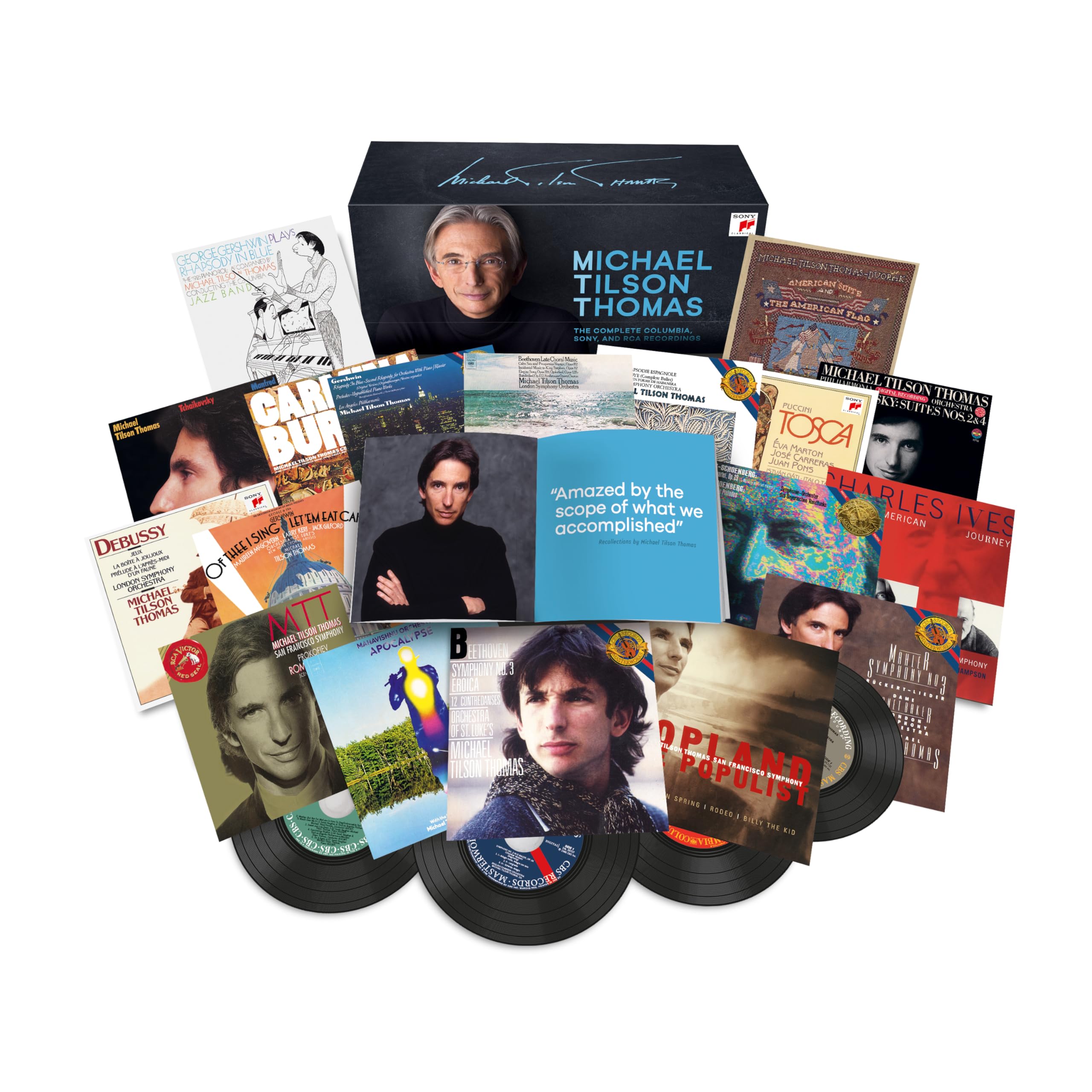 Michael Tilson Thomas Columbia CBS RCA Recs