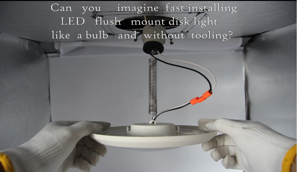 Jolux 7.5inch LED Disk Lights Surface Flush Mount Ceiling Disk