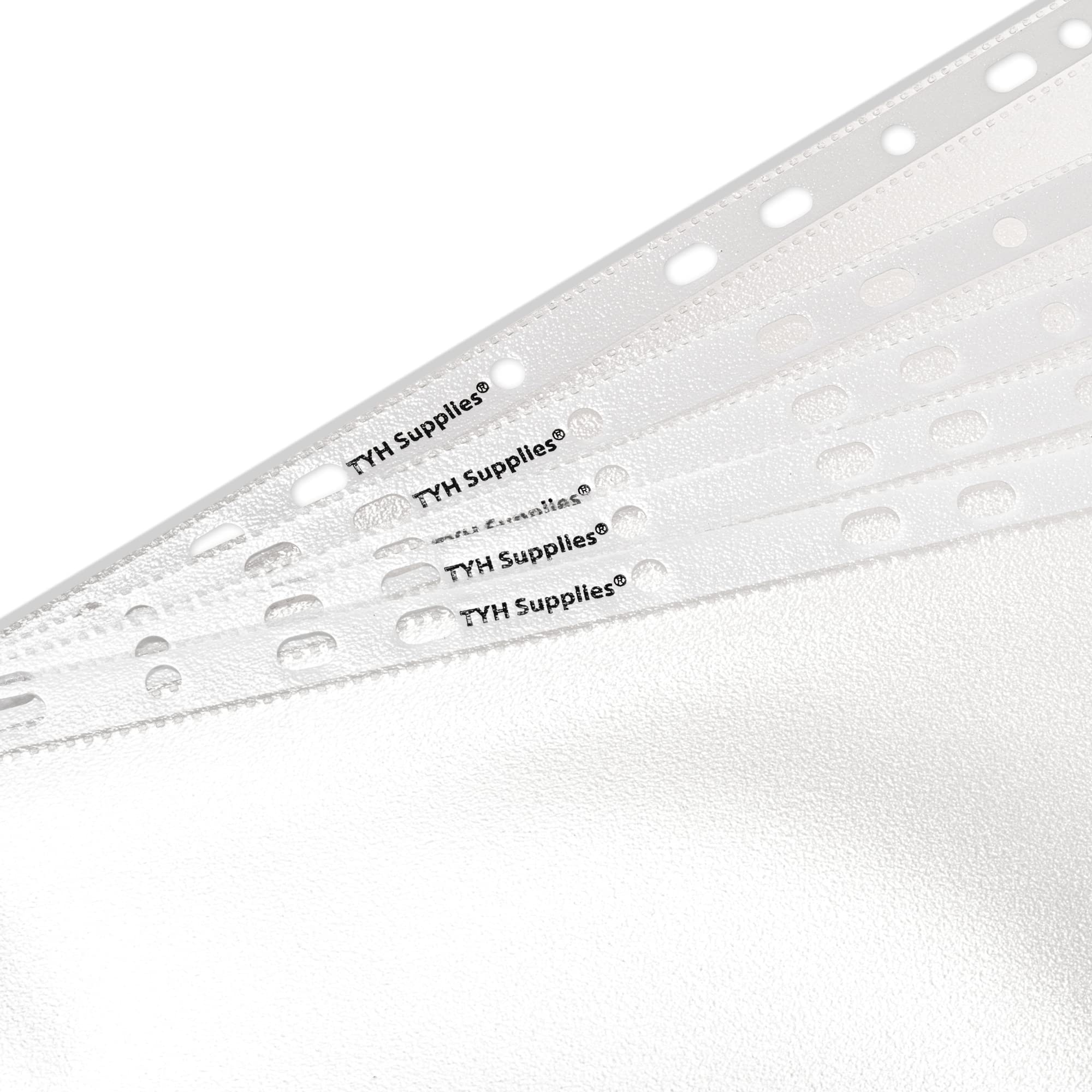 TYH Supplies - Confezione da 1000 protezioni per fogli resistenti e antiriflesso, 20,5 x 23,7 cm, non in vinile, senza acidi, 11 fori