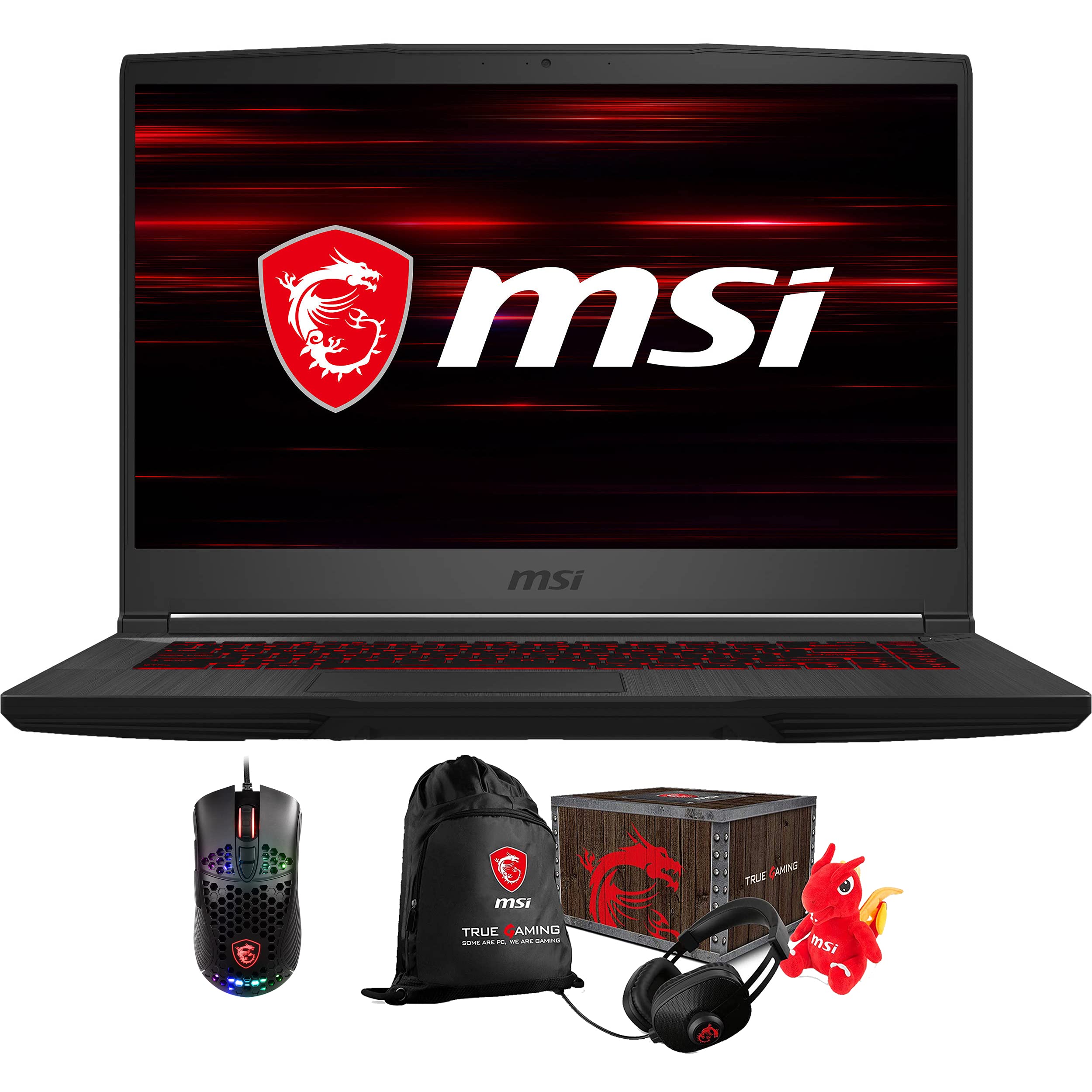 MSI GF65 Thin 10UE Gaming & Entertainment Laptop (Intel i5-10500H 6-Core, 32GB RAM, 2TB PCIe SSD, RT