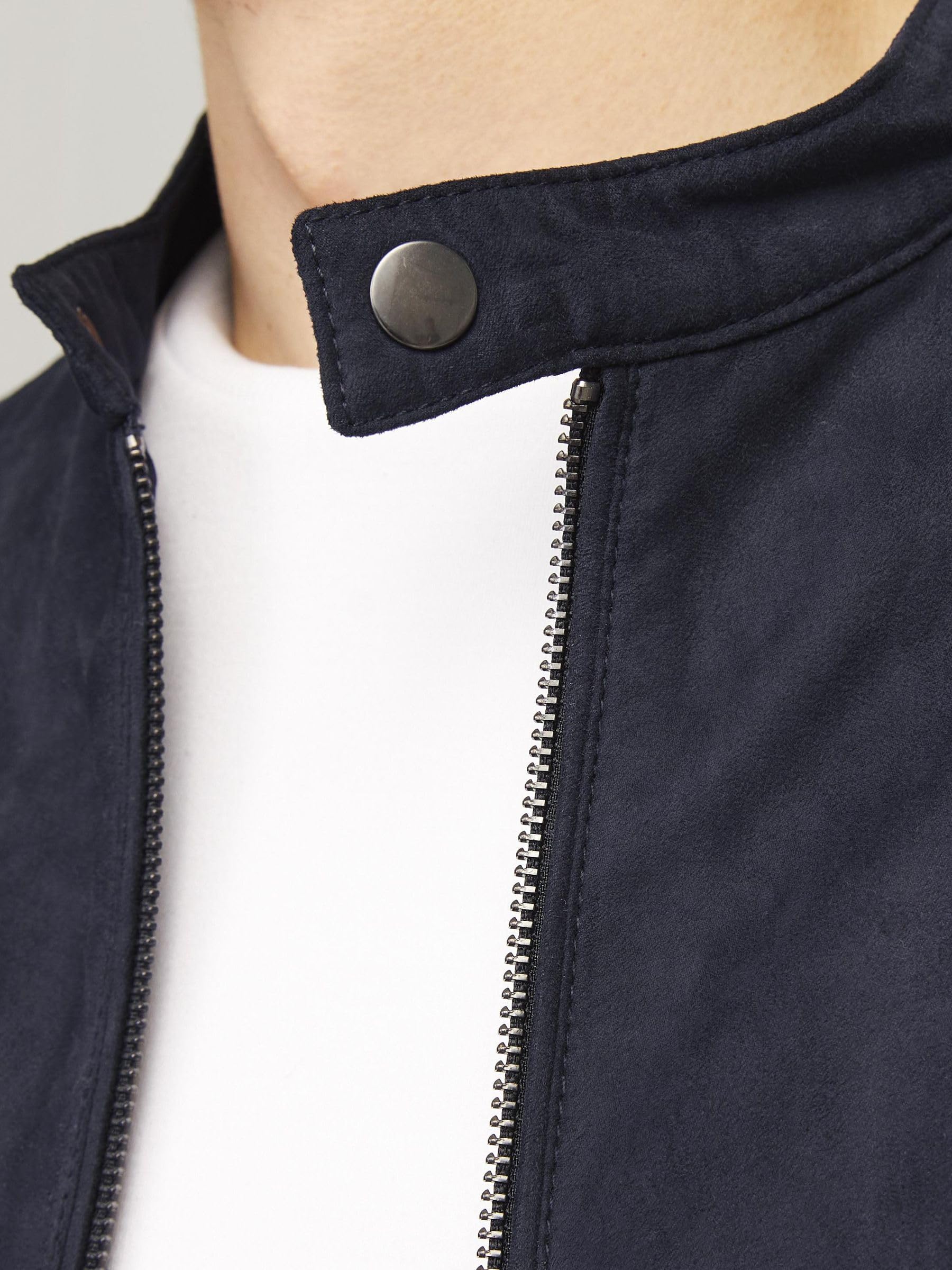JACK & JONES Synthetic Suede Jacket Synthetic Suede Jacket