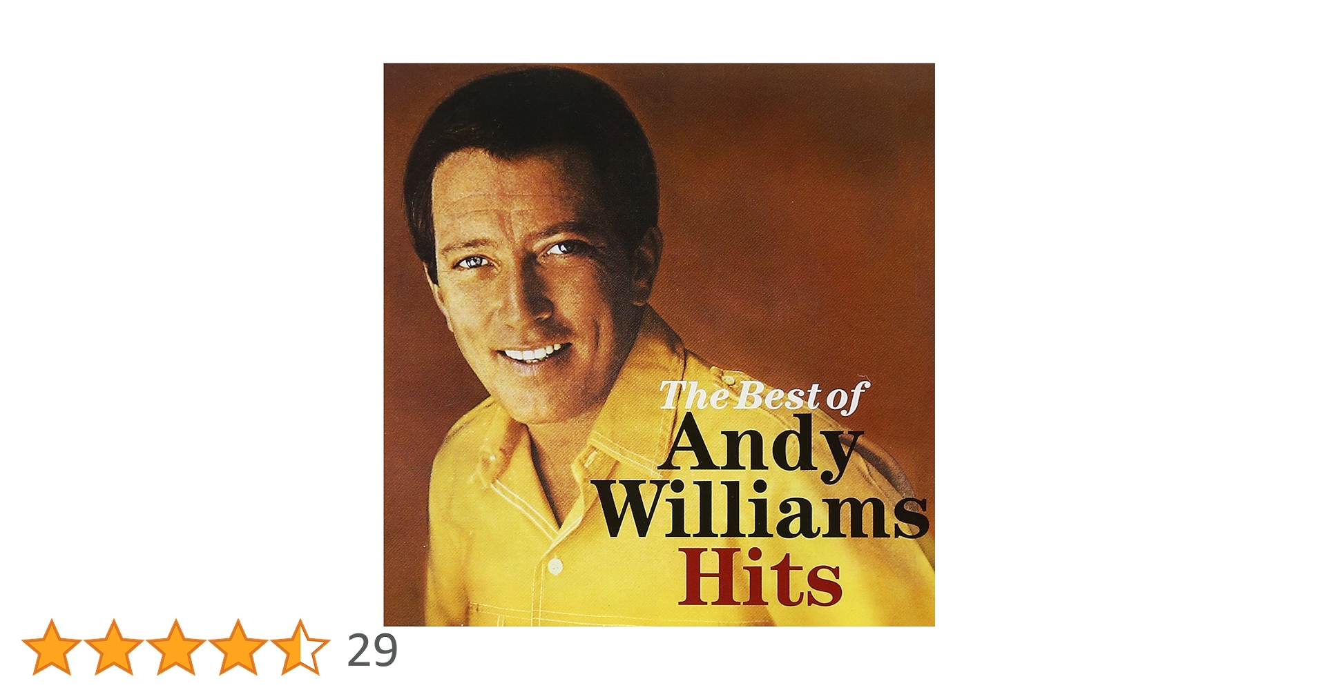 Amazon.co.jp: ベスト・オブ・アンディ・ウィリアムス・ヒッツ