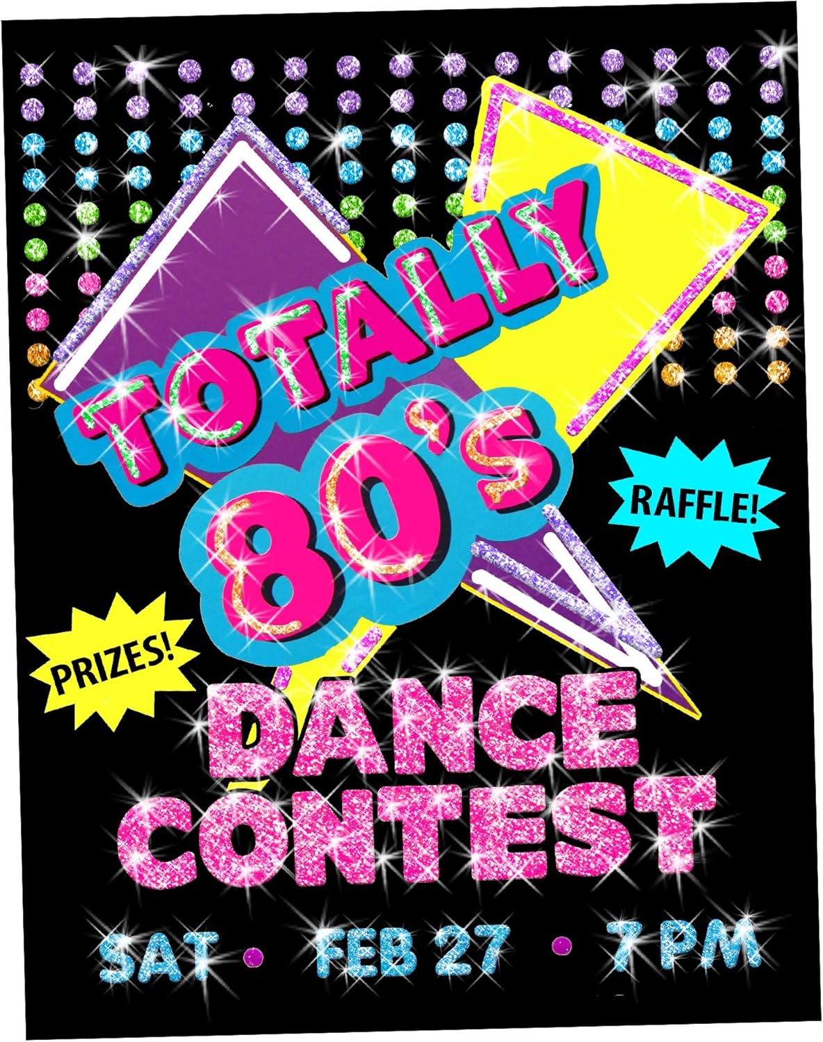 ArtSkills Neon Glitter Shaker Set, Arts and Crafts Supplies, Ultra-Fine and Bright Assorted Colors, 0.19oz Each, 6 Count : Arts, Crafts & Sewing