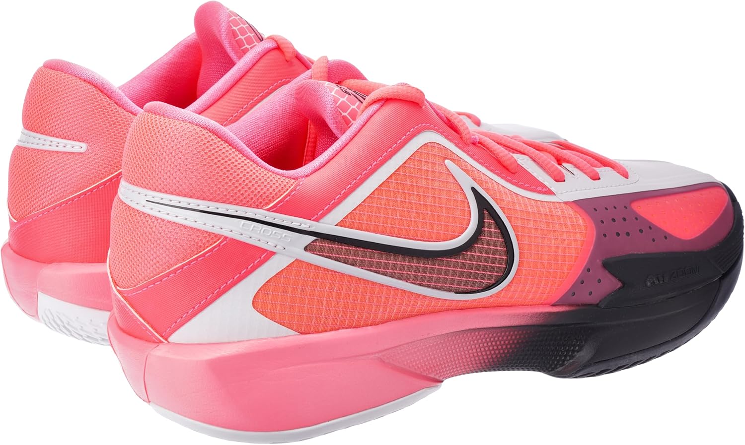 NIKE G.T. CUT CROSS MENS LACED SHOES HOT PUNCH/DK SMOKE GREY