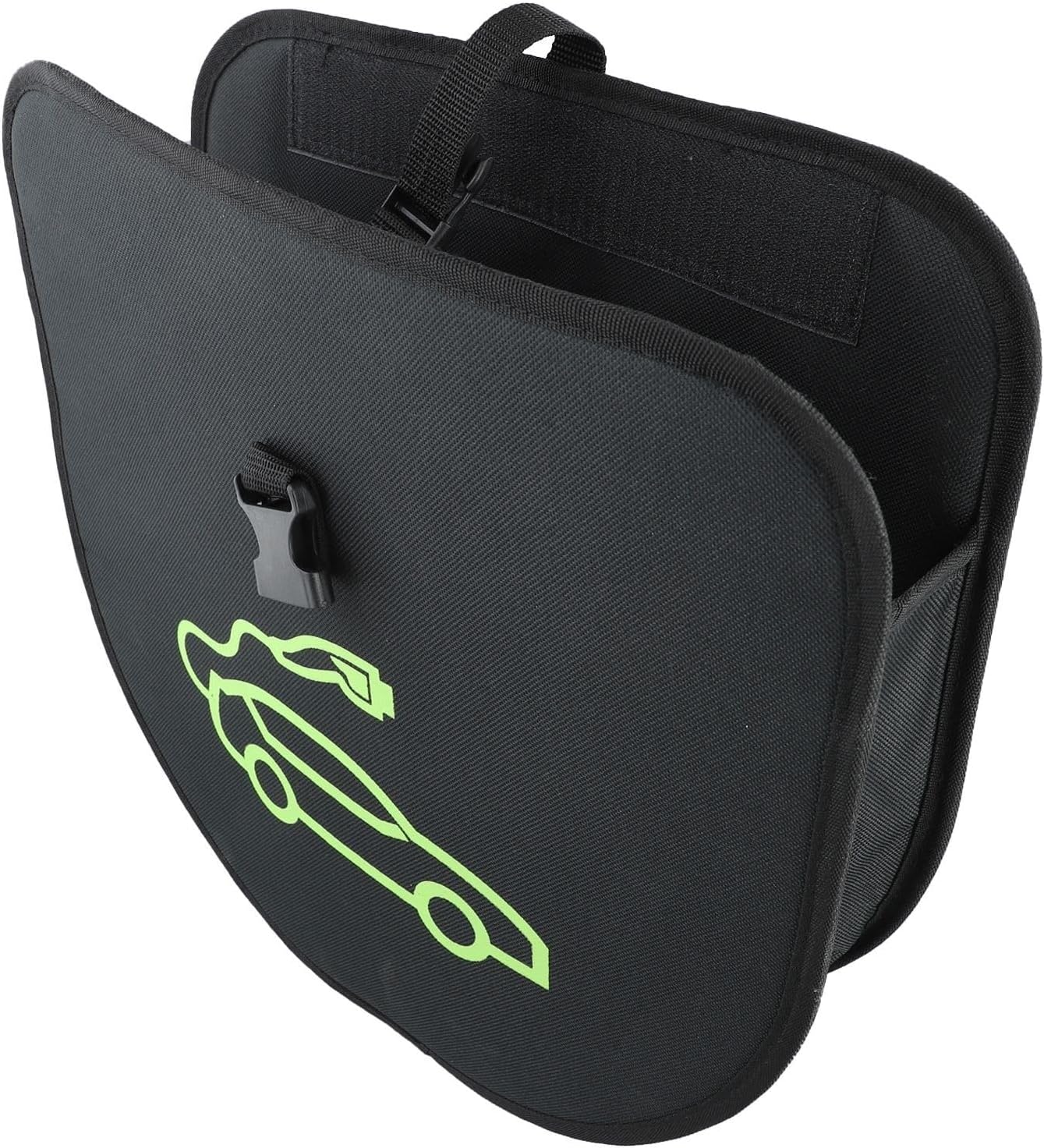 Puupaa Power Vehicle Charging Cable Storage Bag Waterproof Oxford Cloth Organizer for EV Charger Car Interior Accessories Behind Seat