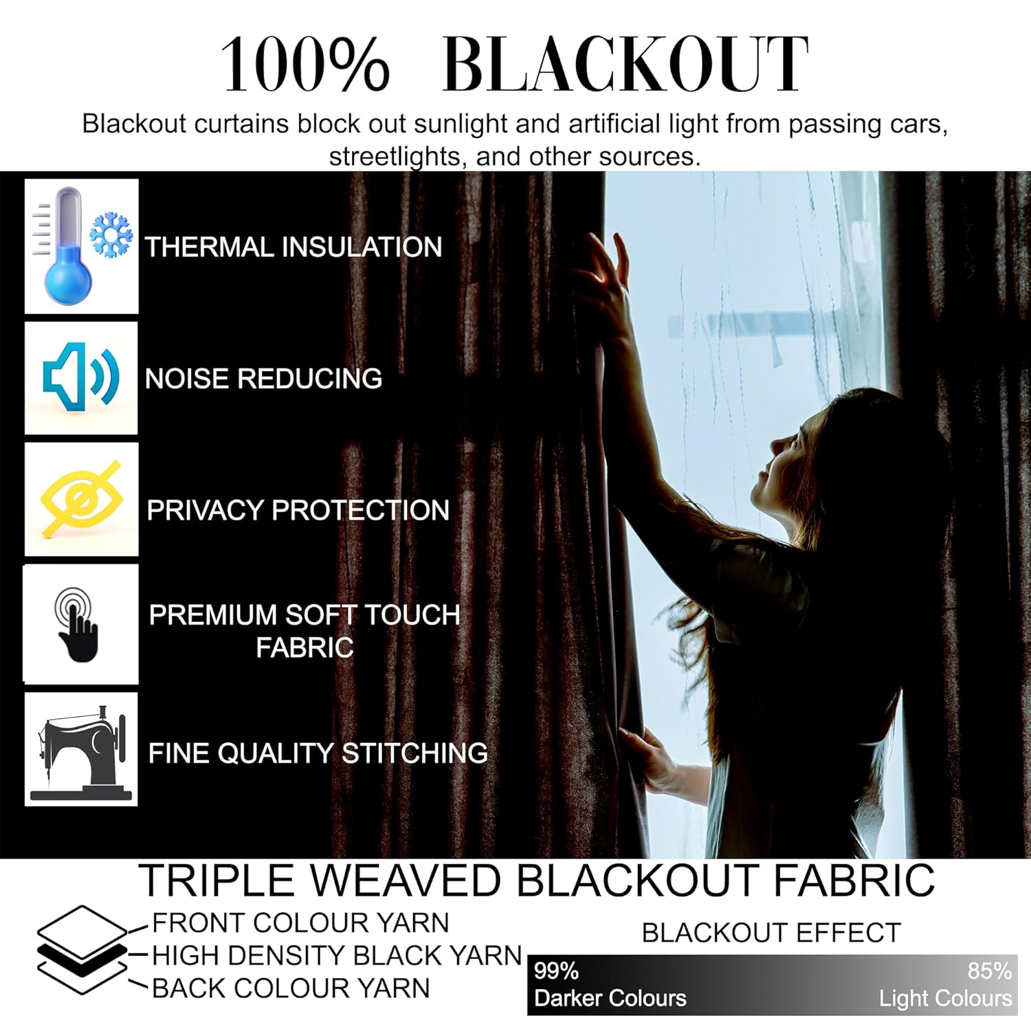 Amazon Brand - Umi Printed 2 Piece Polyester Eyelets Blackout Curtains with Tie Back, for Bedroom and Living Room (Long Door (9 Feet), Poce) offers donot miss 7 Amazon Brand - Umi Printed 2 Piece Polyester Eyelets Blackout Curtains with Tie Back, for Bedroom and Living Room (Long Door (9 Feet), Poce) offers donot miss