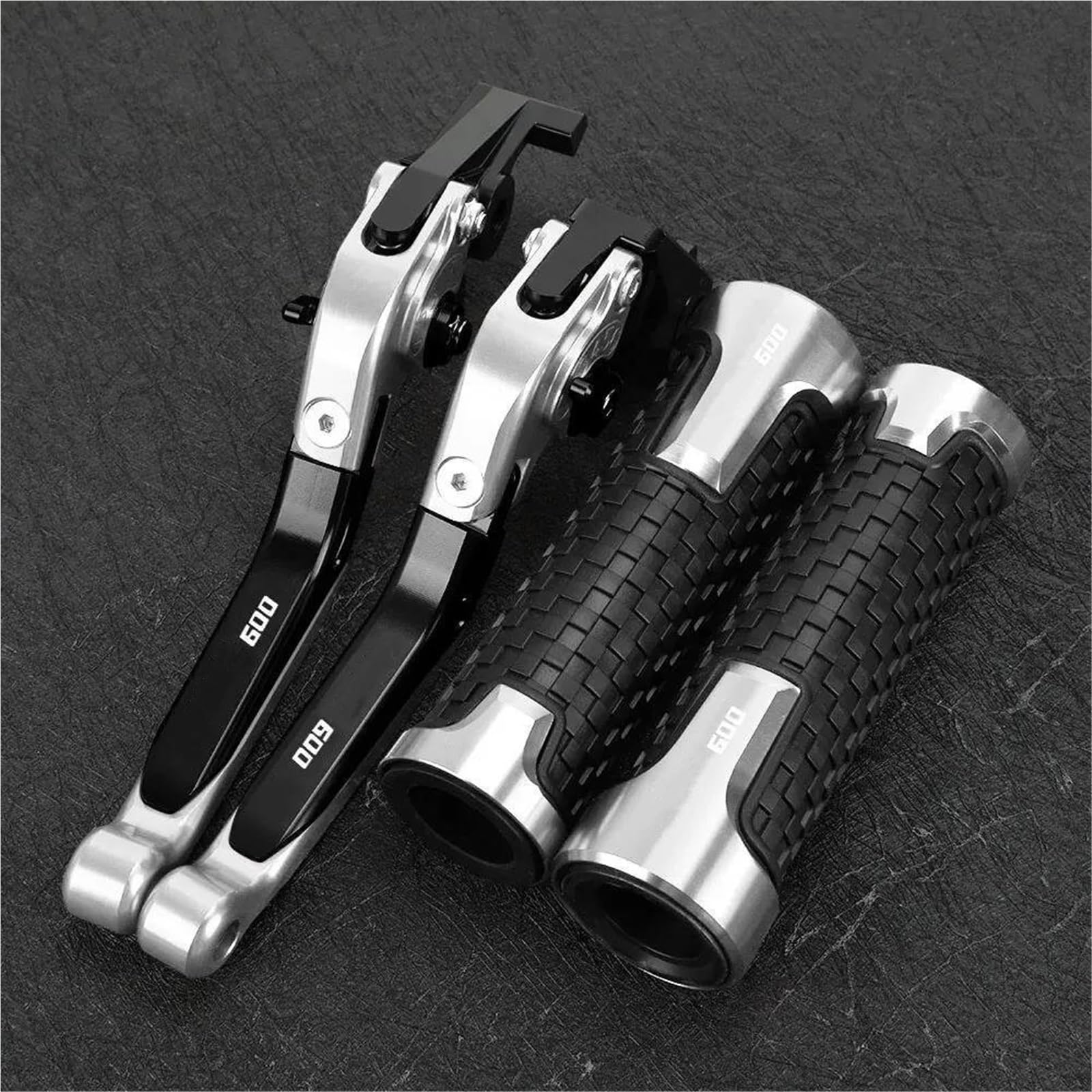 Tgvselpj Black2 Motorcycle Part 7/8" 22Mm Folding Extendable Brake Clutch Levers Motorcycle Accessories Parts Adjustable Handle For H-Onda Cbr600f 1991-2007(Black2)