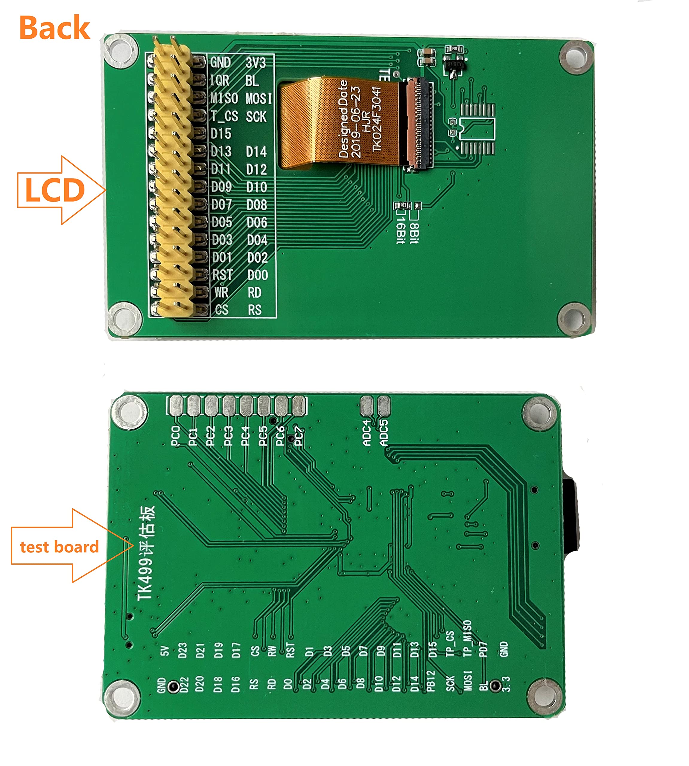 2.4 inch IPS TFT LCD Display Module ILI9341 /ST7789 240x320 with