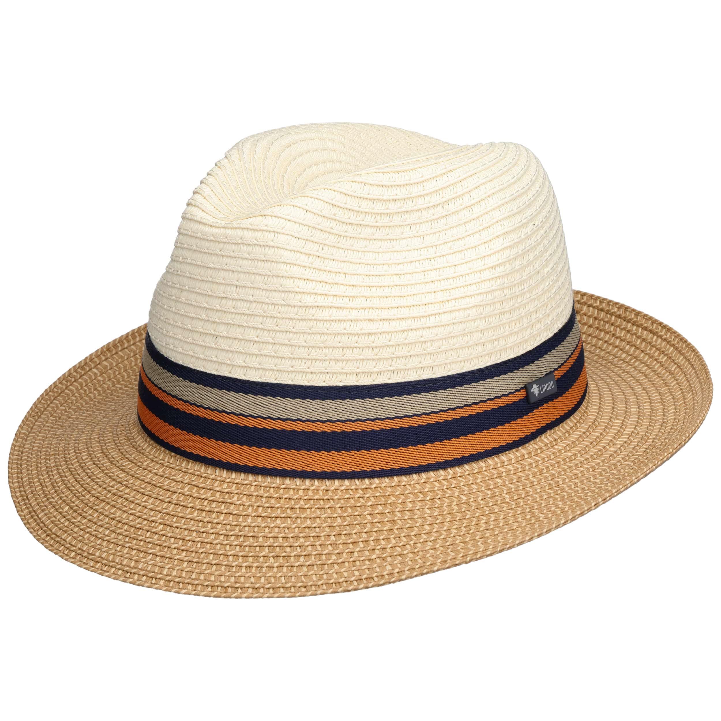 LIPODO Corinaldo Sombrero Bogart de Paja Hombre Primavera Verano