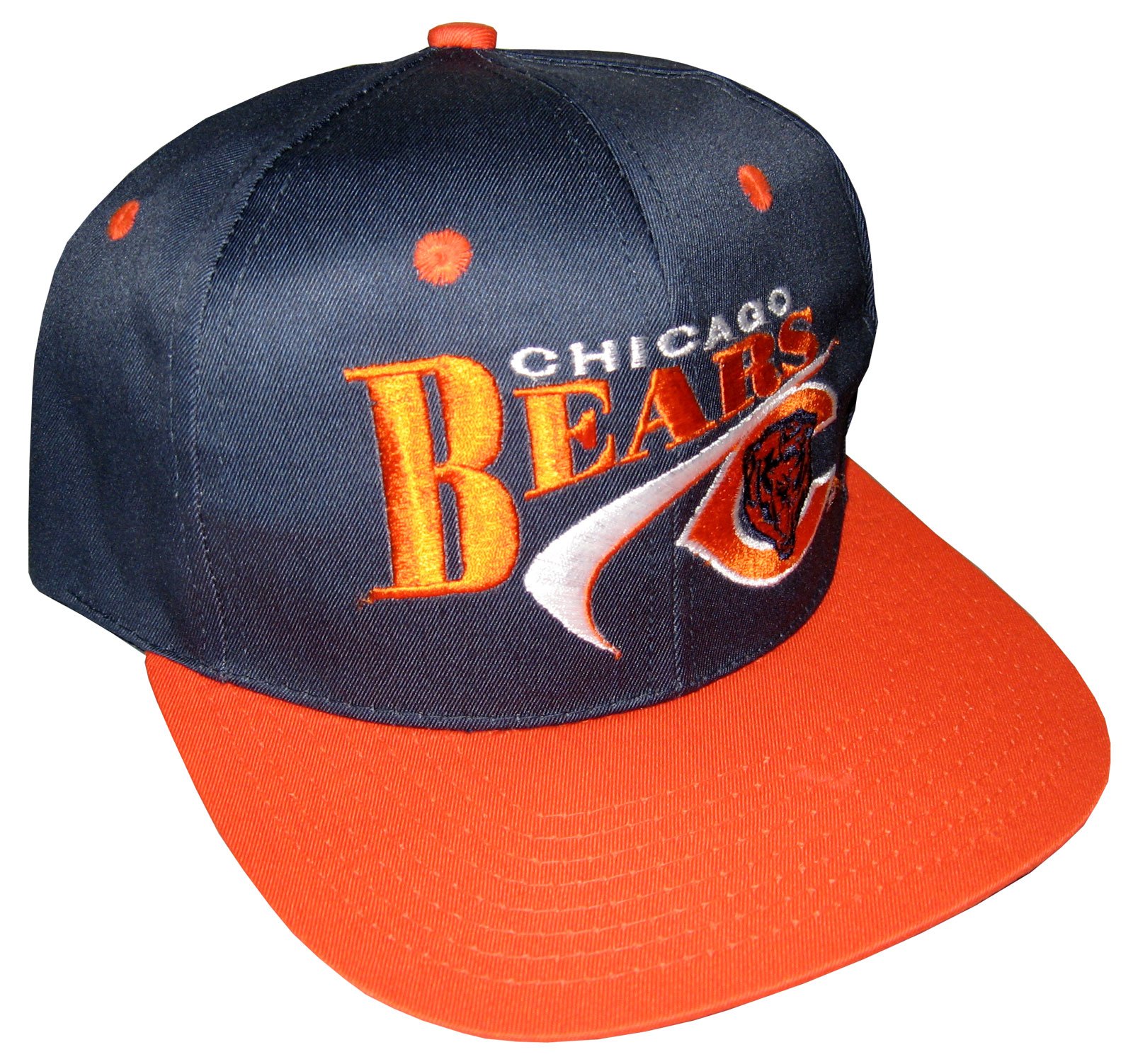 Drew Pearson Vintage Snapback Cap NOS Chicago Bears Multicolour