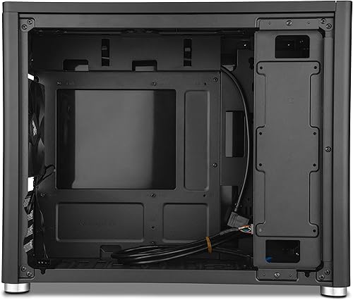 Miniatura 2 de YEYIAN Hussar Micro ATX - Carcasa para PC para videojuegos, mini torre, con panel de vidrio templado, enfriador de CPU de torre de 6.614 in, carcasa
