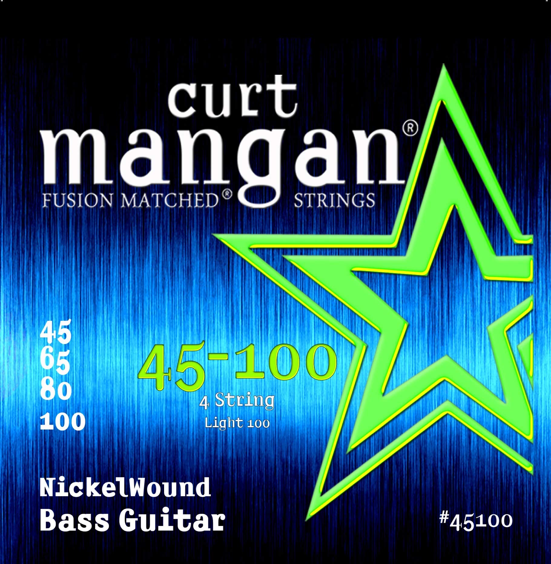 CURTMangan Fusion Matched Nickel Wound Bass Strings (45-100)